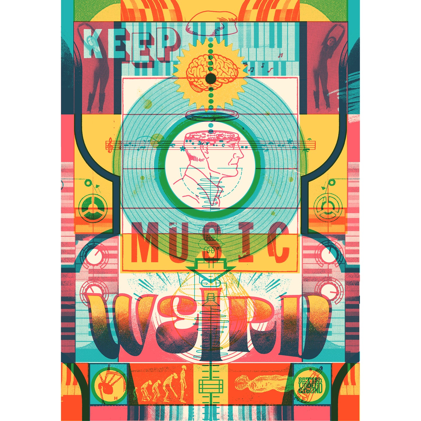 British Underground Official Propaganda 2025 - Keep Music Weird