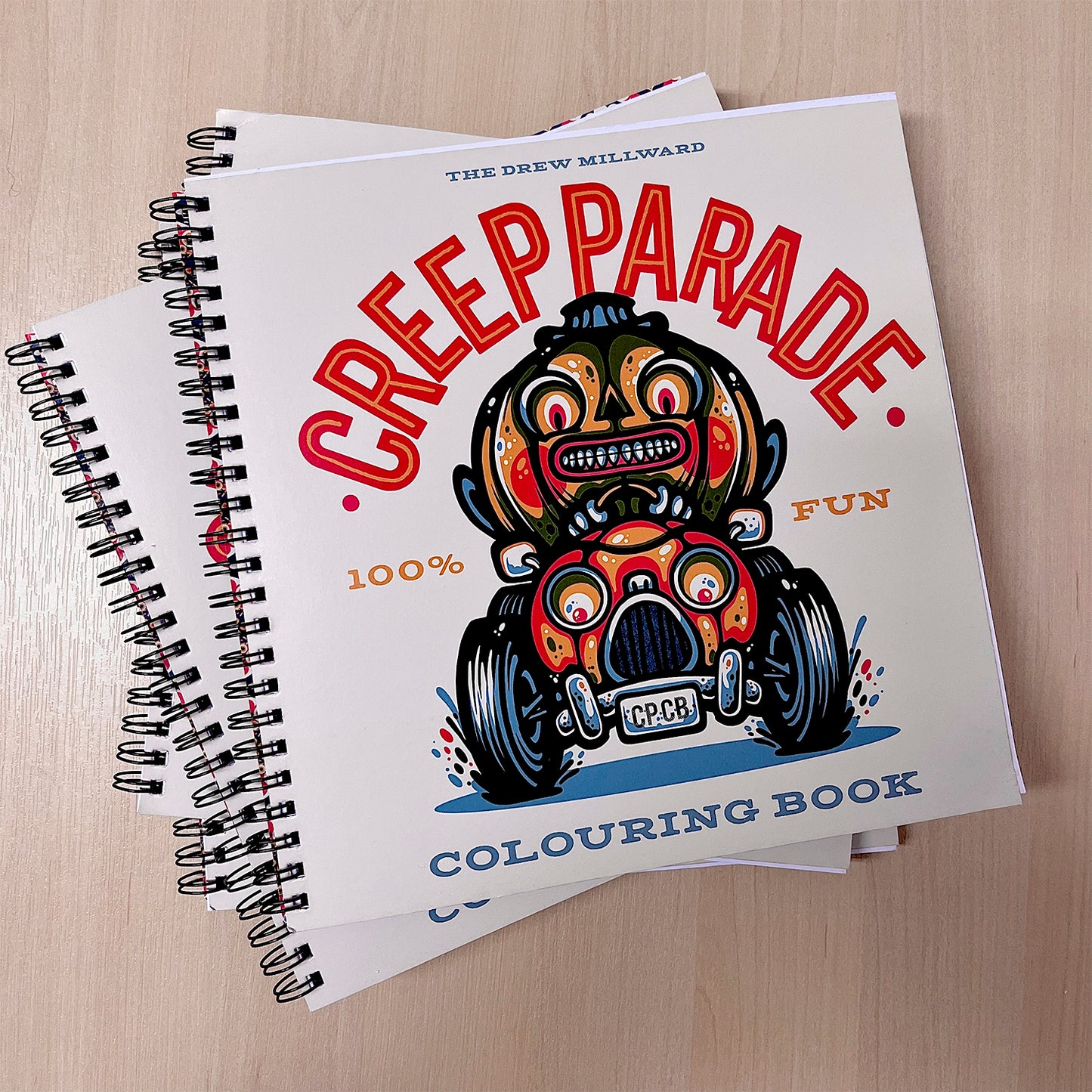 Creep Parade Colouring Book