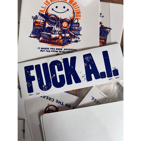 Fuck AI Sticker Pack