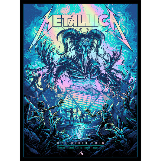 Metallica - Atlanta - Mercedes Benz Stadium - Foil
