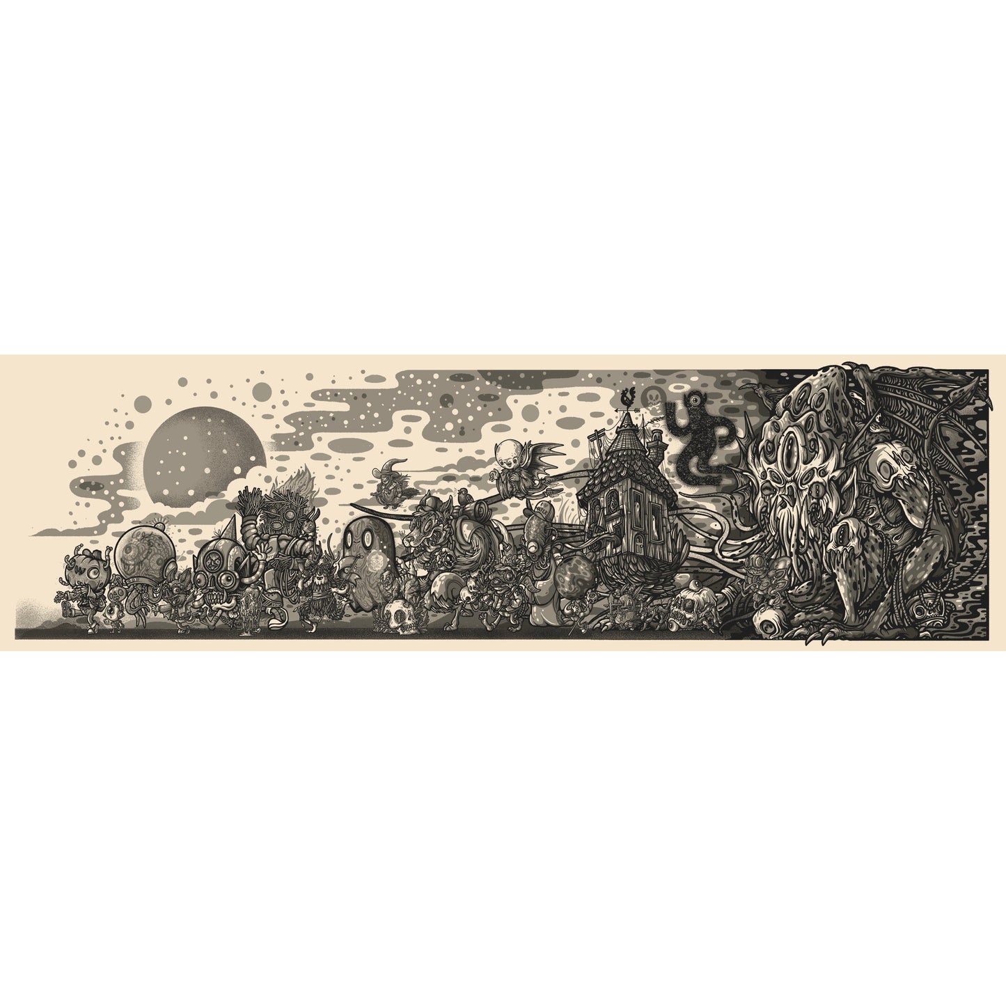The Creep Parade 2020: Metallic Monochrome variant