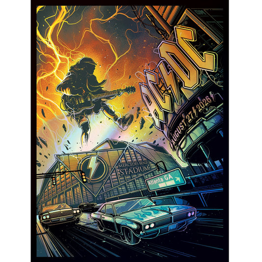 AC/DC - Atlanta GA - Foil