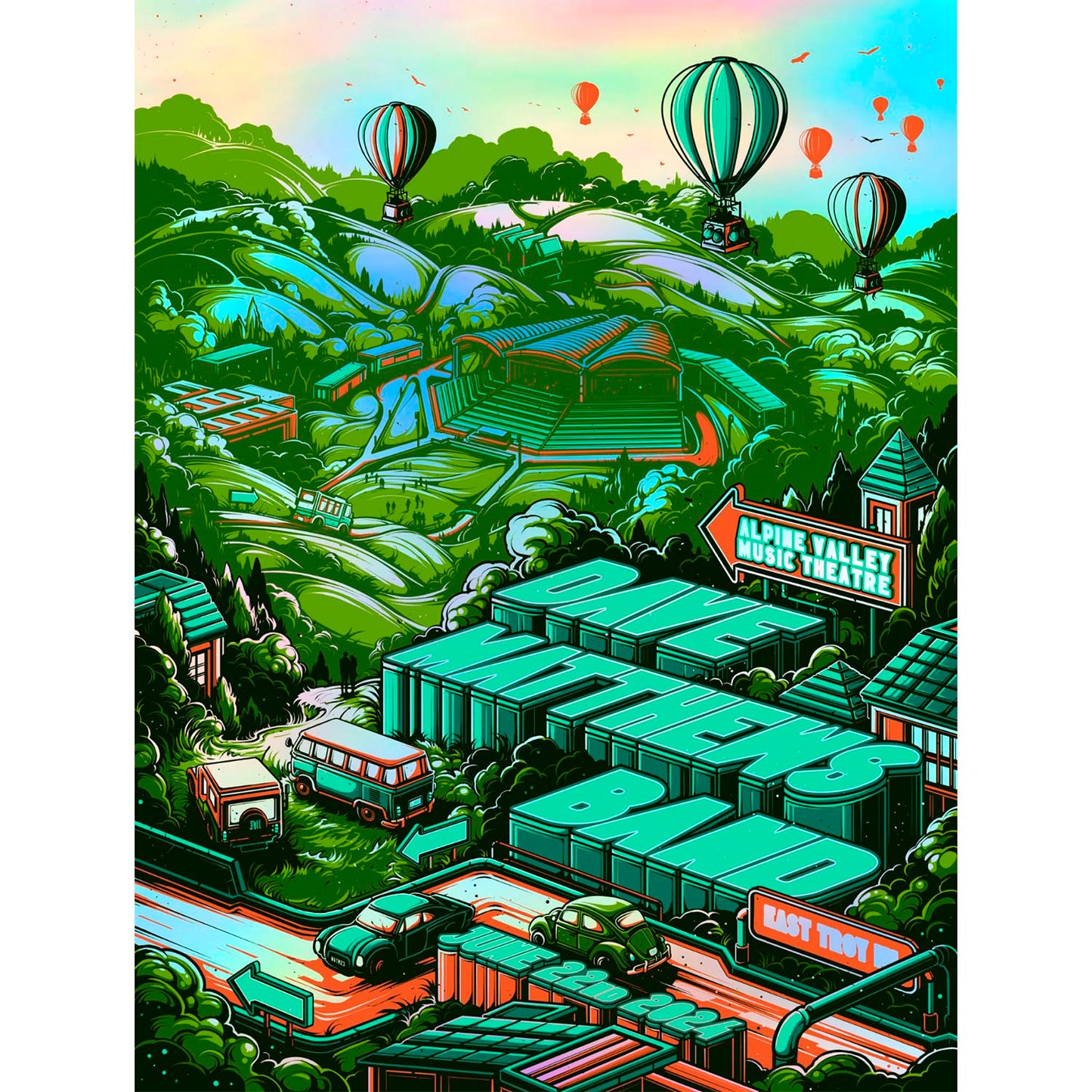 Dave Matthews Band - Alpine Valley - Foil
