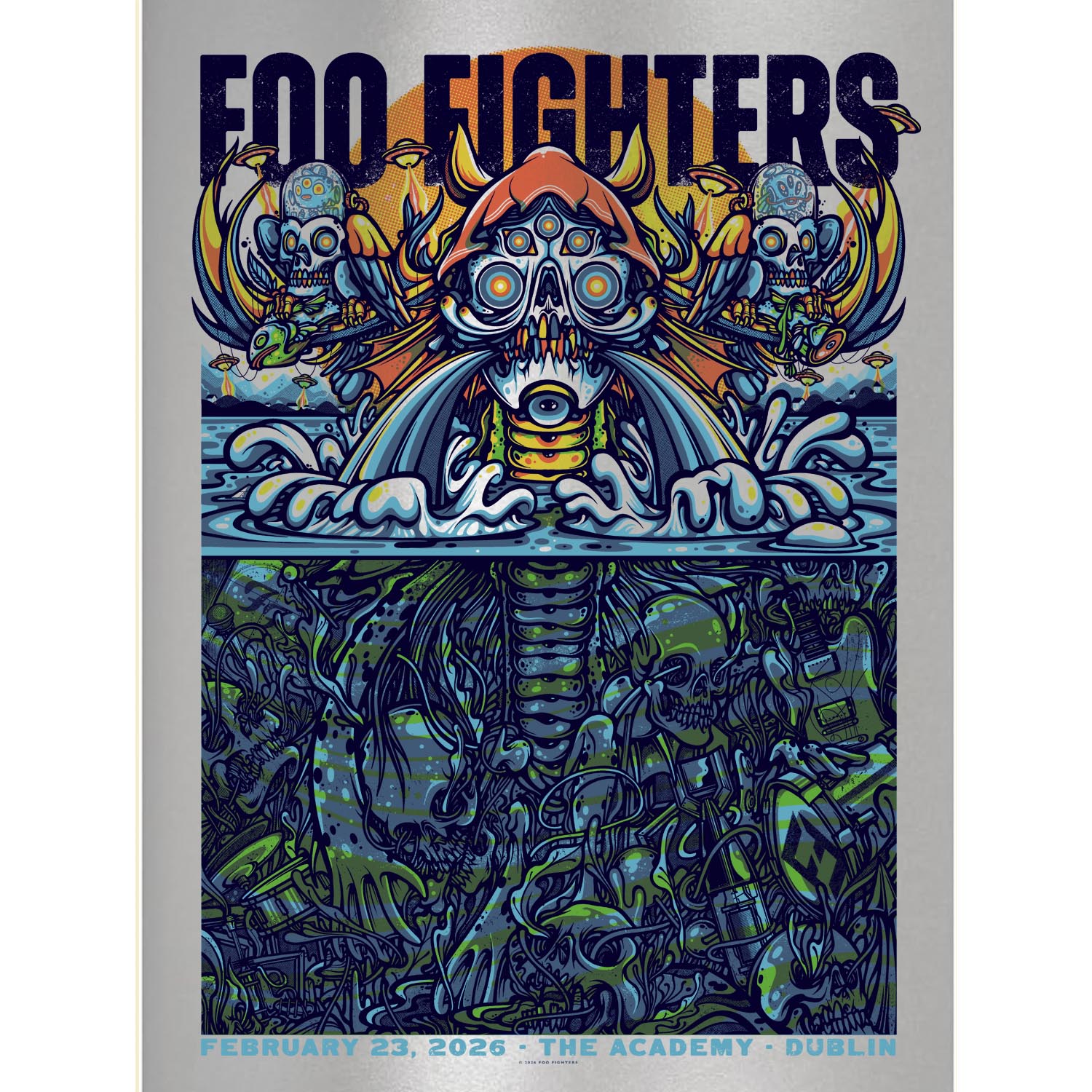 Foo Fighters - Dublin – Prints of Thieves
