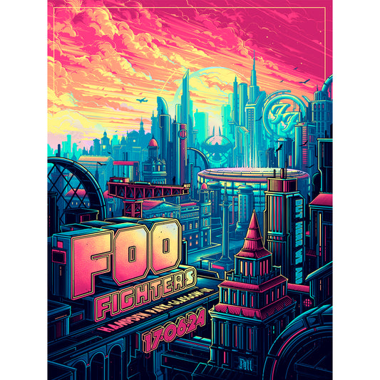 Foo Fighters - Hampton Park - 2024 - Foil