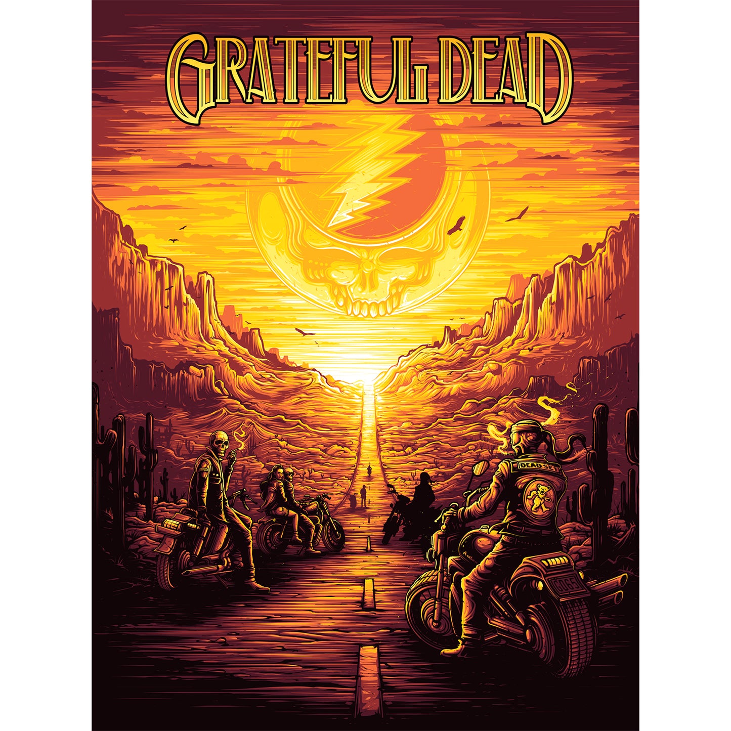 Grateful Dead - Bikers - Orange