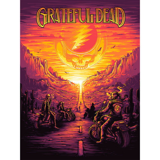 Grateful Dead - Bikers - Red