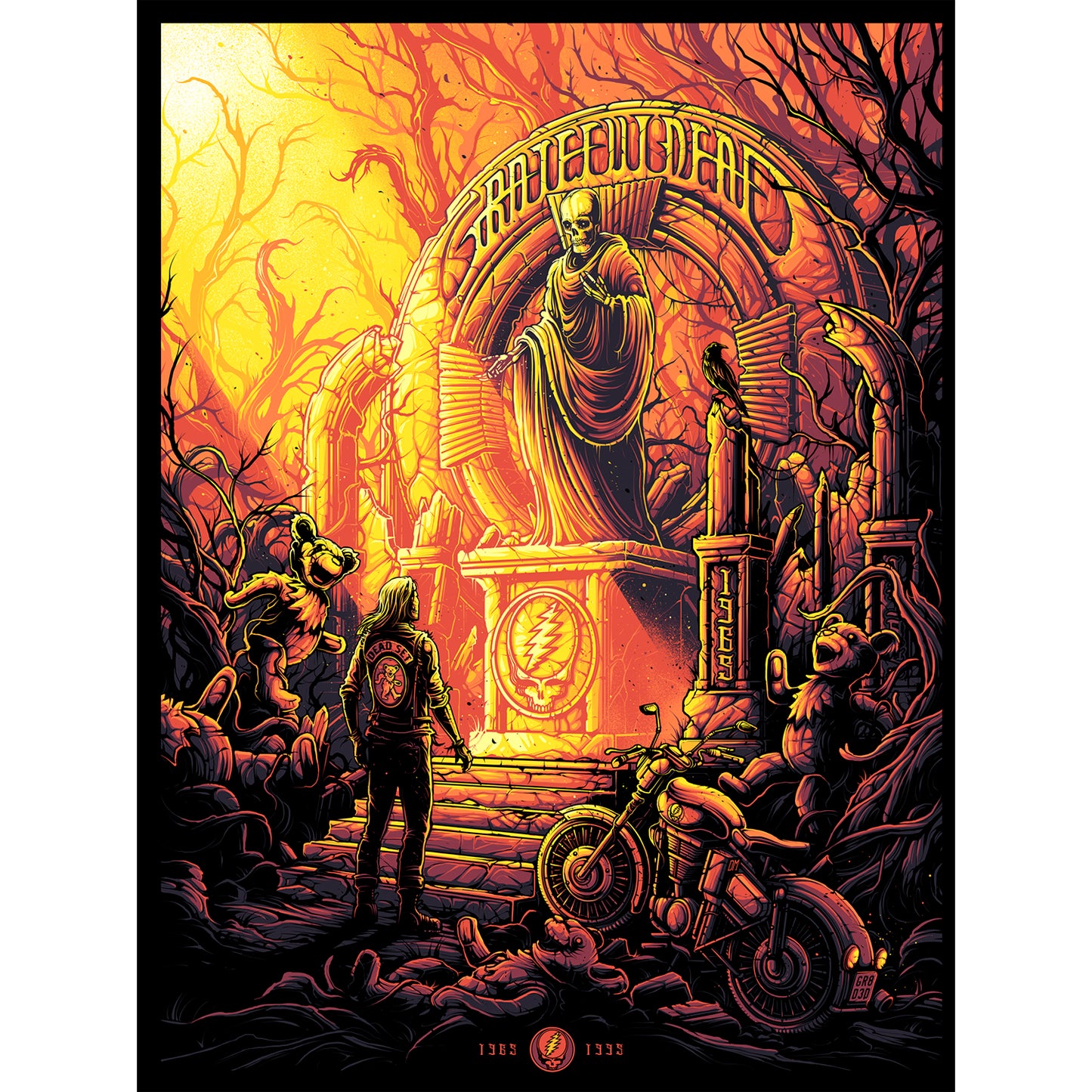 Grateful Dead - Shrine - Orange