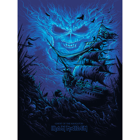Iron Maiden - Ghost of the Navigator - Blue