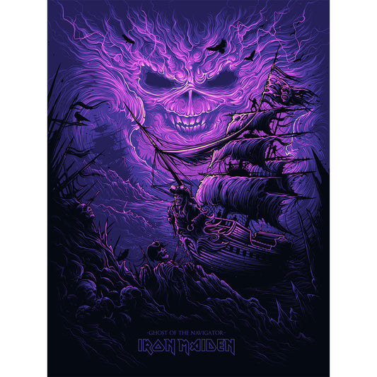 Iron Maiden - Ghost of the Navigator - Purple