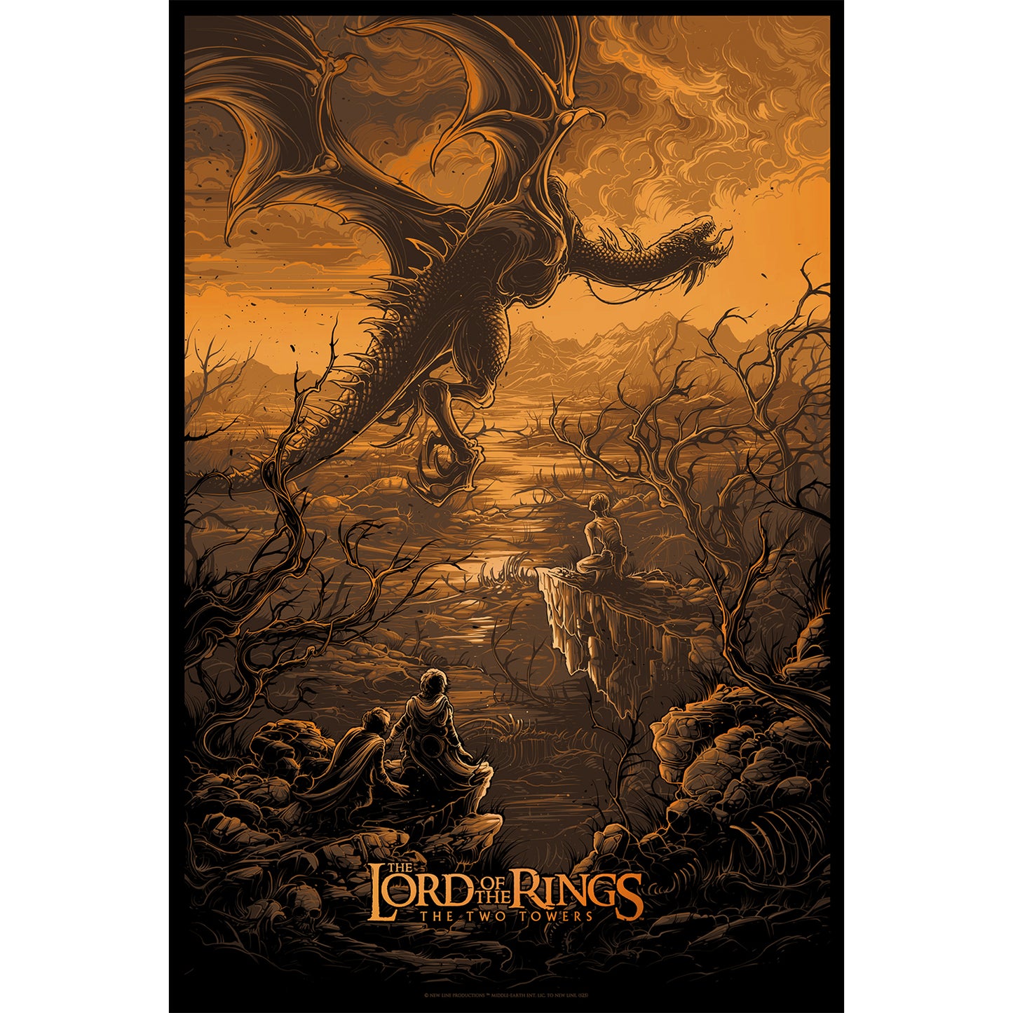 The Two Towers - Bronze Foil