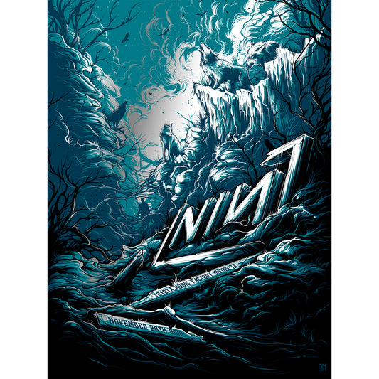 Nine Inch Nails - Irving - 2018 - Foil