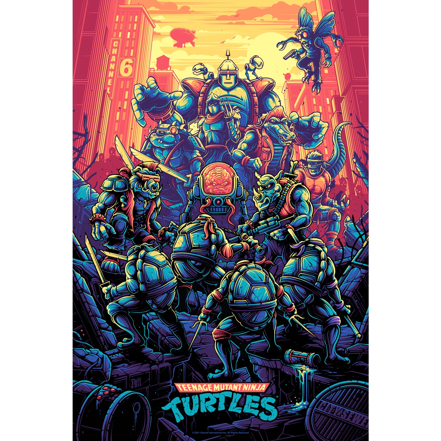 Teenage Mutant Ninja Turtles - Animated Series - Pink