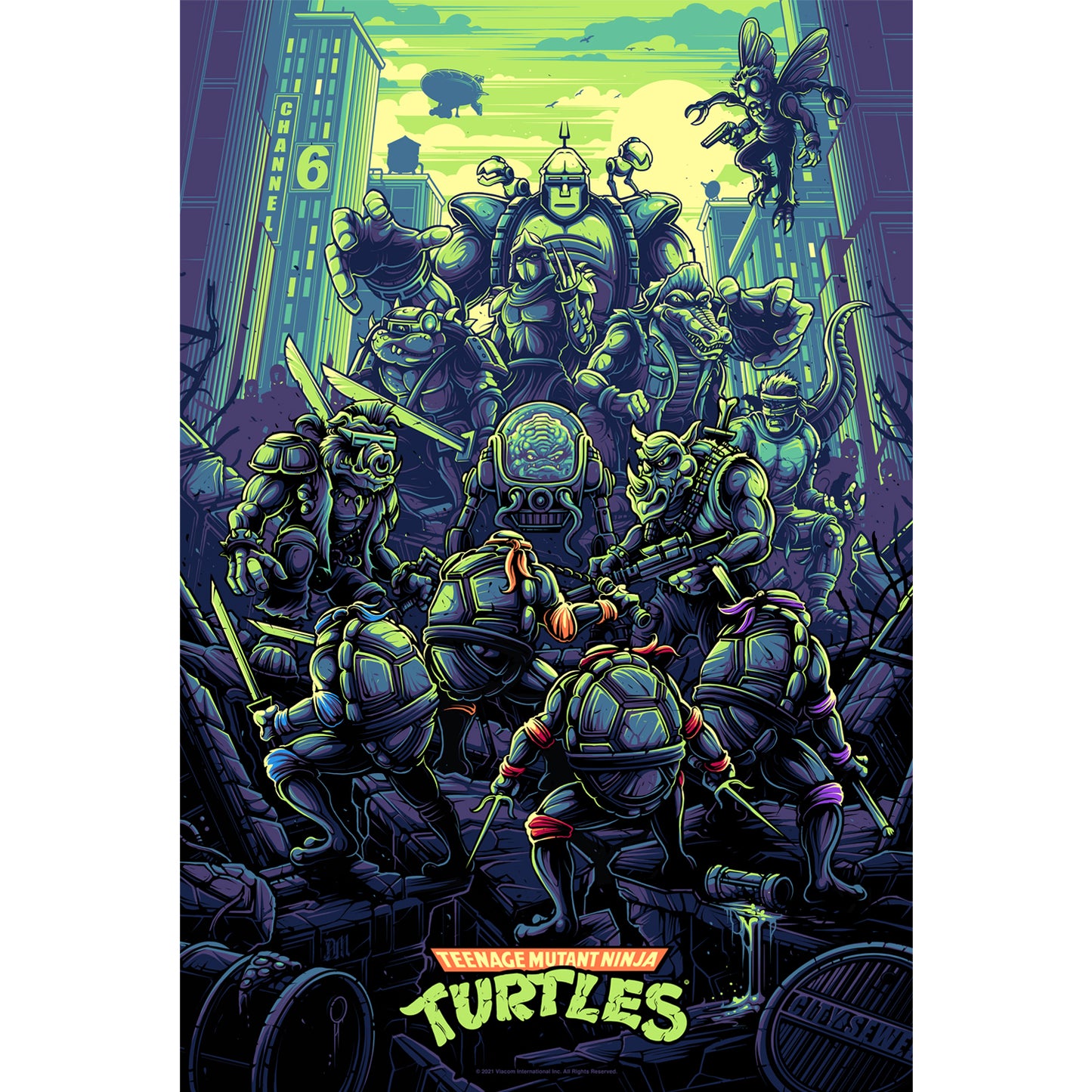 Teenage Mutant Ninja Turtles - Animated Series - Purple