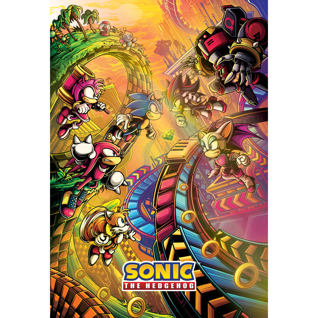Sonic The Hedgehog - Gold Foil