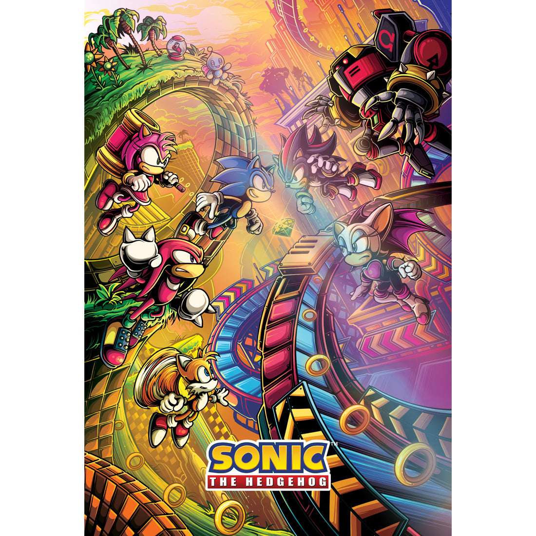 Sonic The Hedgehog - Rainbow Foil
